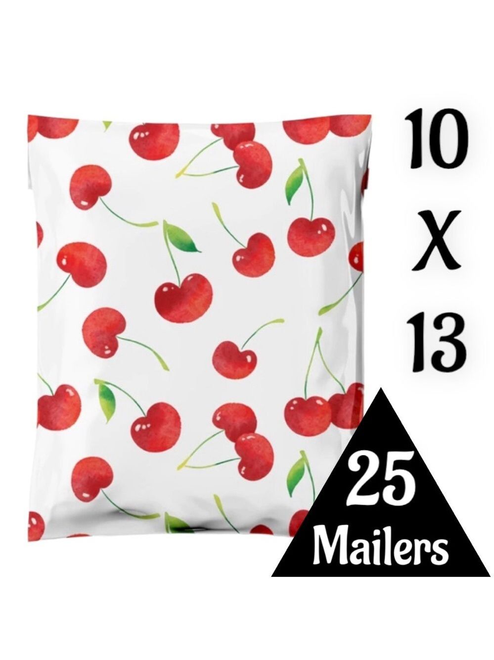 25 10X13 Poly Mailers, Cherry Shipping Envelopes PRICE IS FIRM - Picture 8 of 15